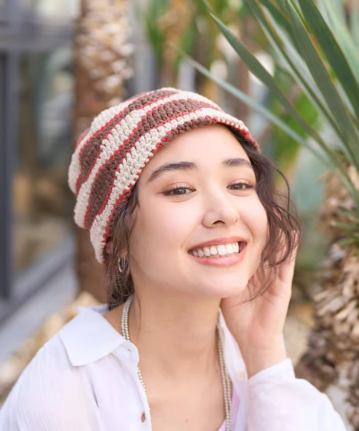 Wave Hand-Woven Knit Hat