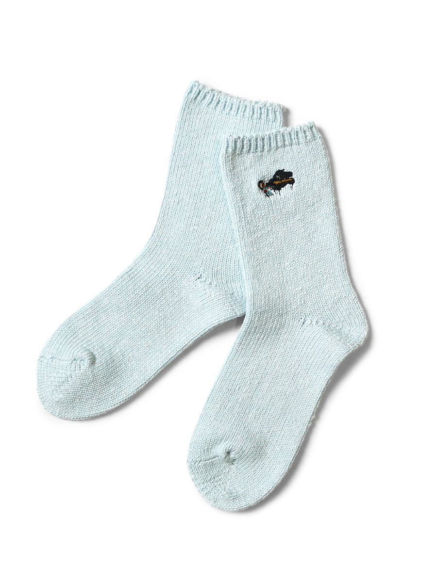 56本 Piano Embroidered Socks