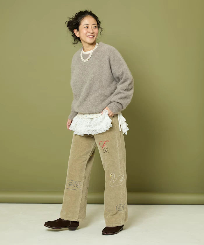 Fluffy Knit Pullover