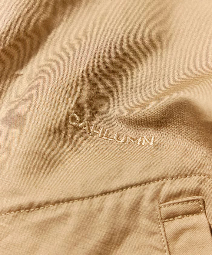 Cotton Linen Harrington Jacket