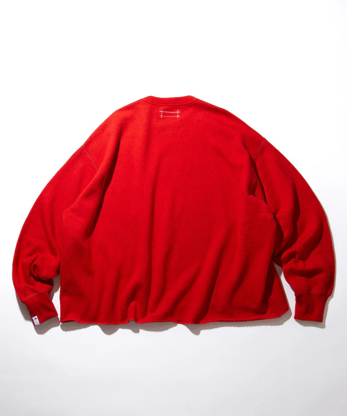 Wool Cotton Loop Back Sweatshirt