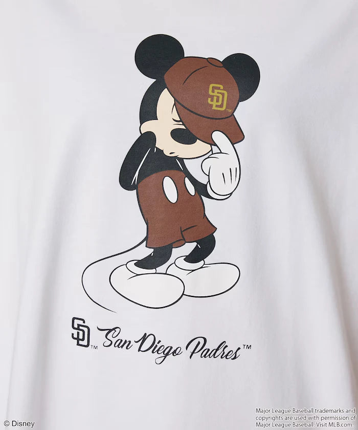 MLB/MICKEY MOUSE/Exclusive Print T-Shirt Limited Release