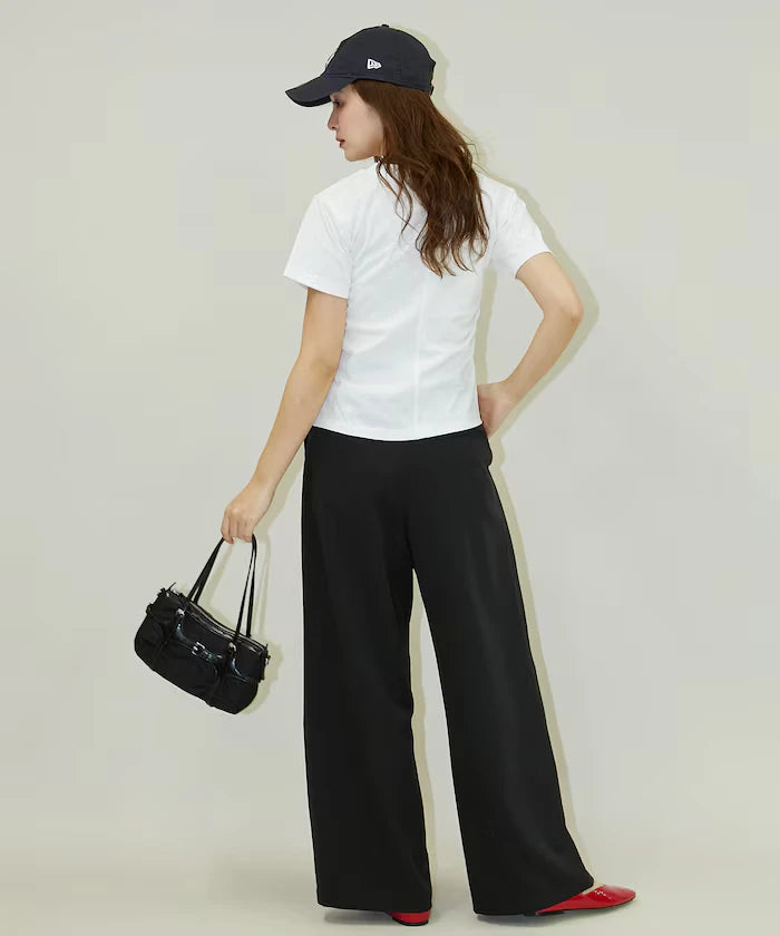 2-pleat slacks pants limited edition