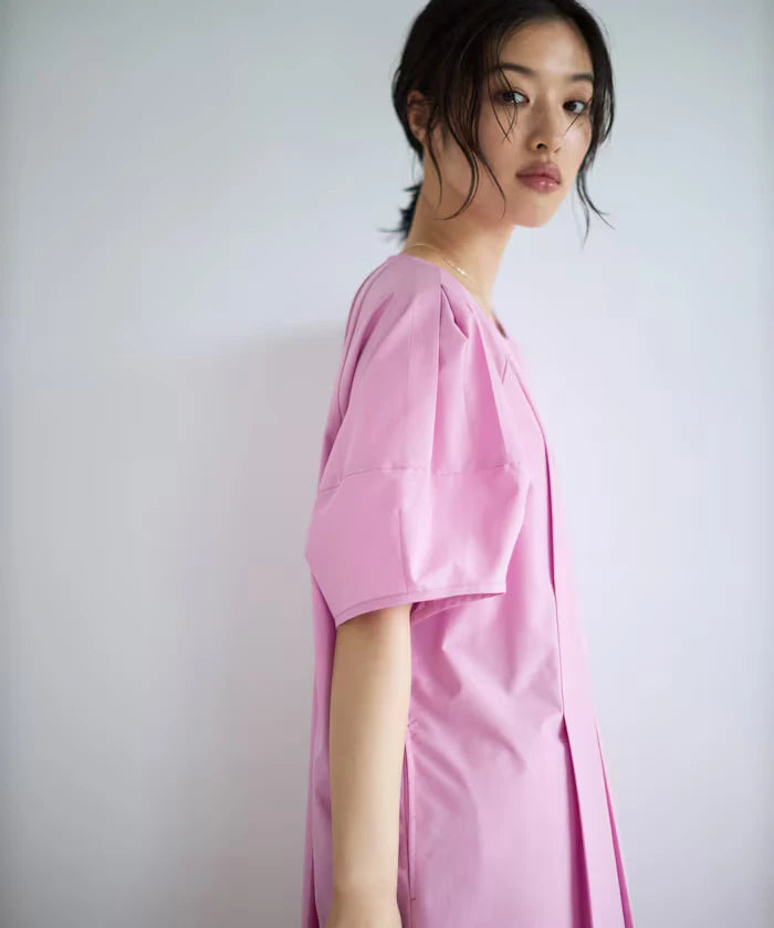 Balloon Sleeve 2WAY Dress / 5 Minute Sleeve