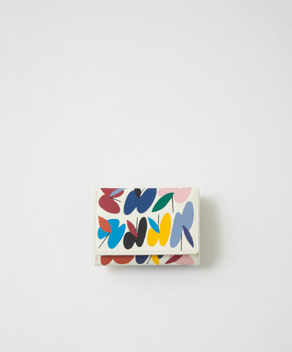 SHOGO SEKINE Collaboration Tri-fold Wallet Ivory SMO-SKN#22