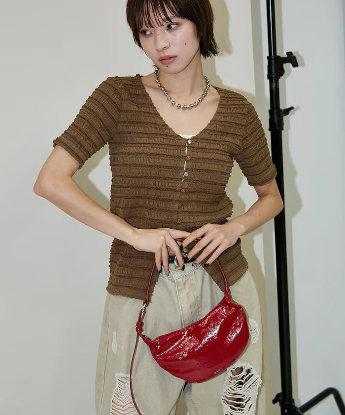 V-Neck Half Sleeve Cardigan Limited Edition