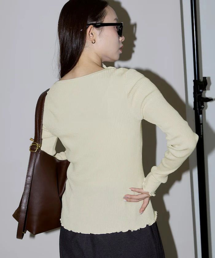 Collar Lace Mellow Layered Cardigan Limited Edition