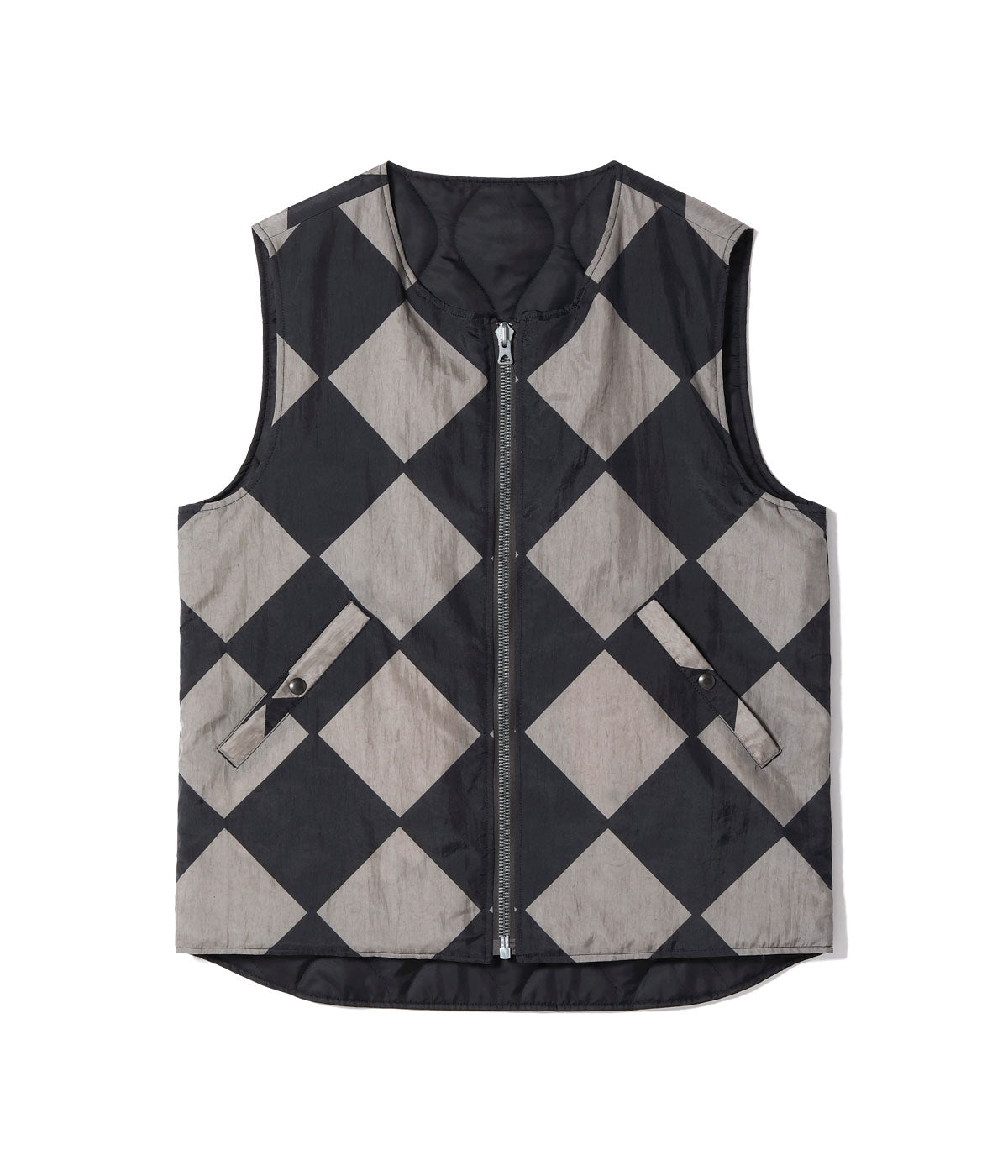 WILLIAM GIBSON COLLECTION BLACK LINE CREWMAN VEST (MOD.) REVERSIBLE