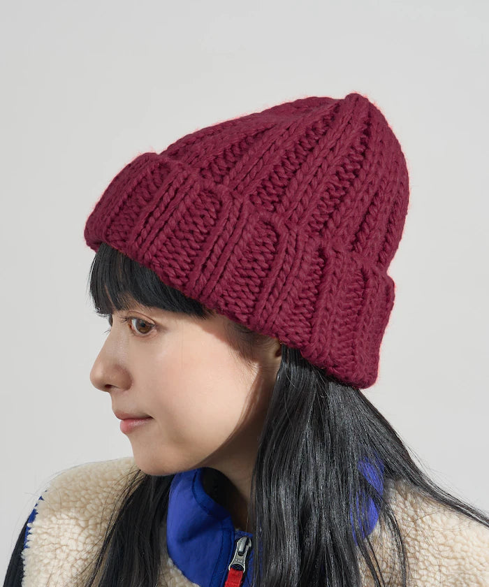 Thick-knit beanie