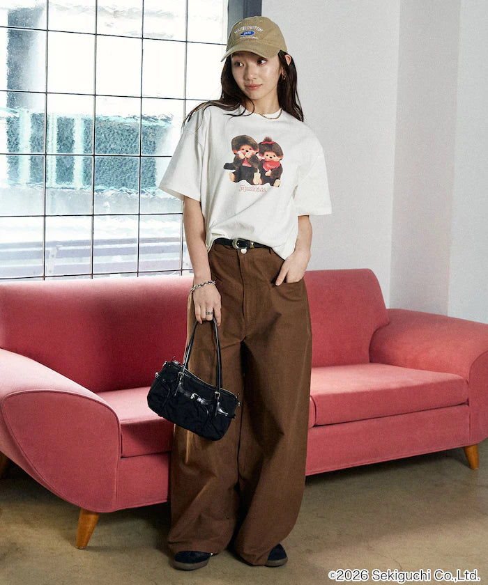 Monchhichi Front Print T-Shirt Limited Edition