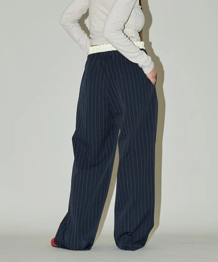 West Shearing Panel Easy Slacks Pants Limited Edition
