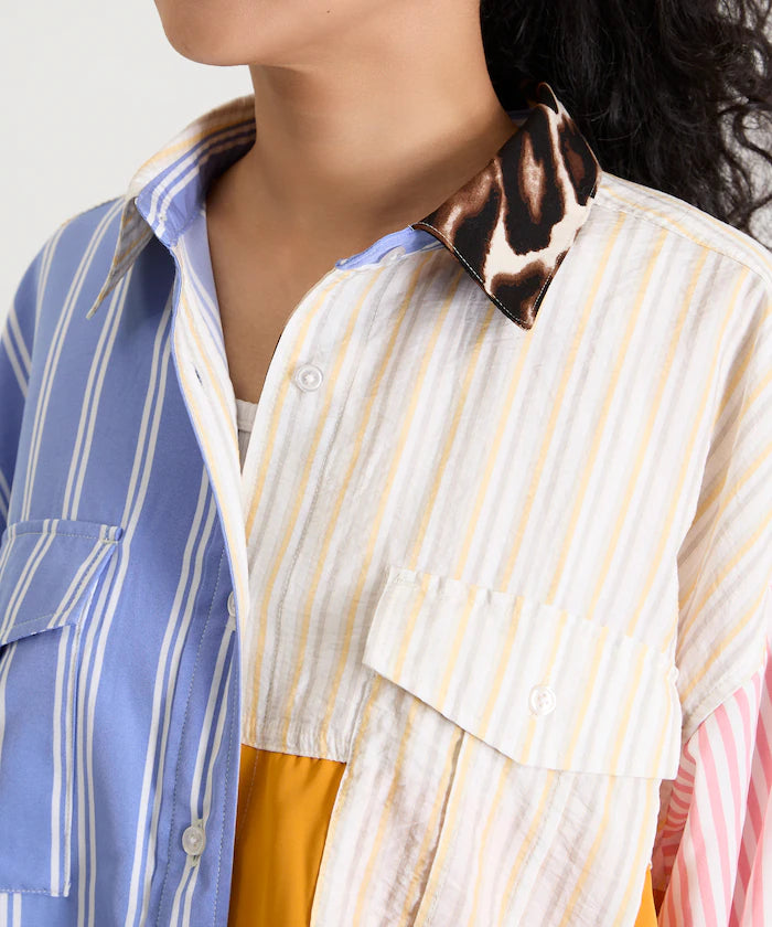 Patchwork Big Shirt