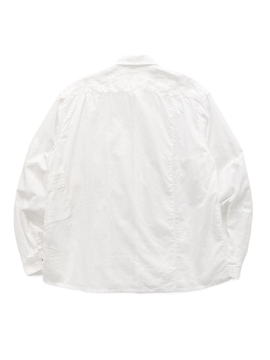 Cotton × Linen Patchwork Kathmandu Shirt