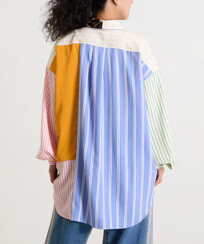 Patchwork Big Shirt
