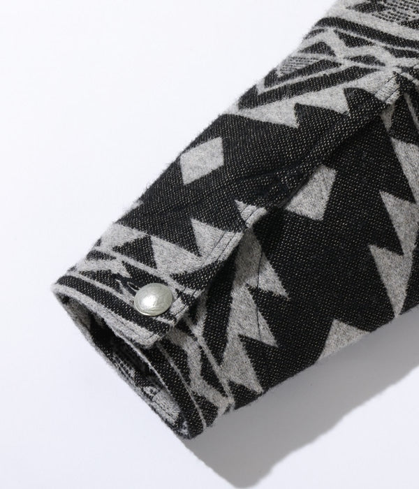 NATIVE AMERICAN WOOL BLANKET JACKET