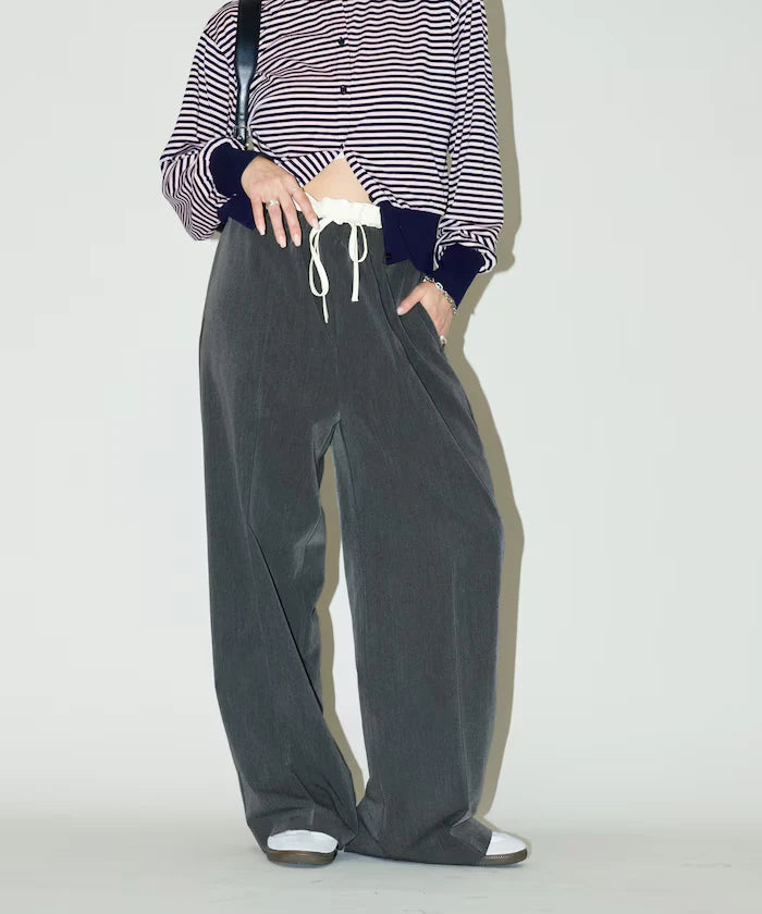 West Shearing Panel Easy Slacks Pants Limited Edition