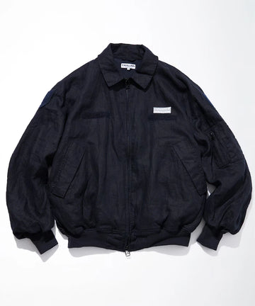 Linen Heli Crew Jacket