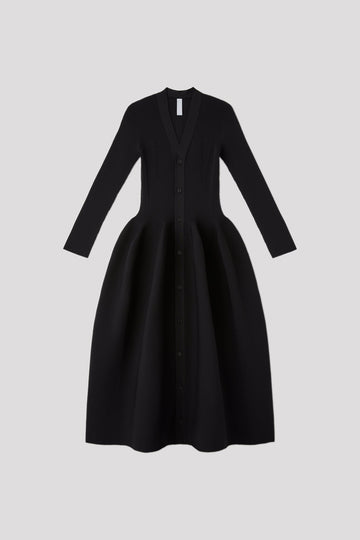POTTERY LONG SLEEVE CARDIGAN DRESS