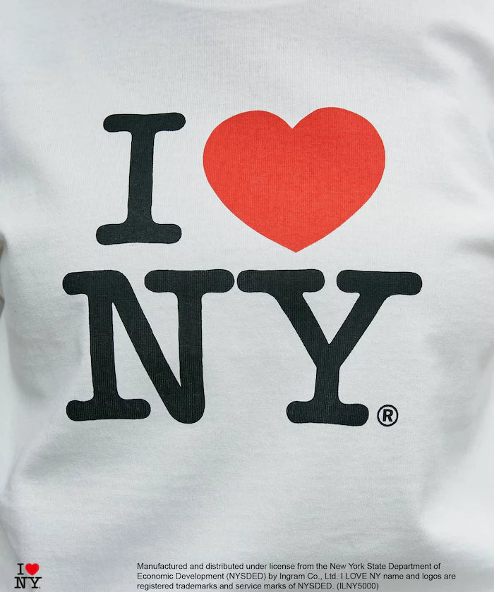 I LOVE NY Logo Print T-shirt Limited Edition