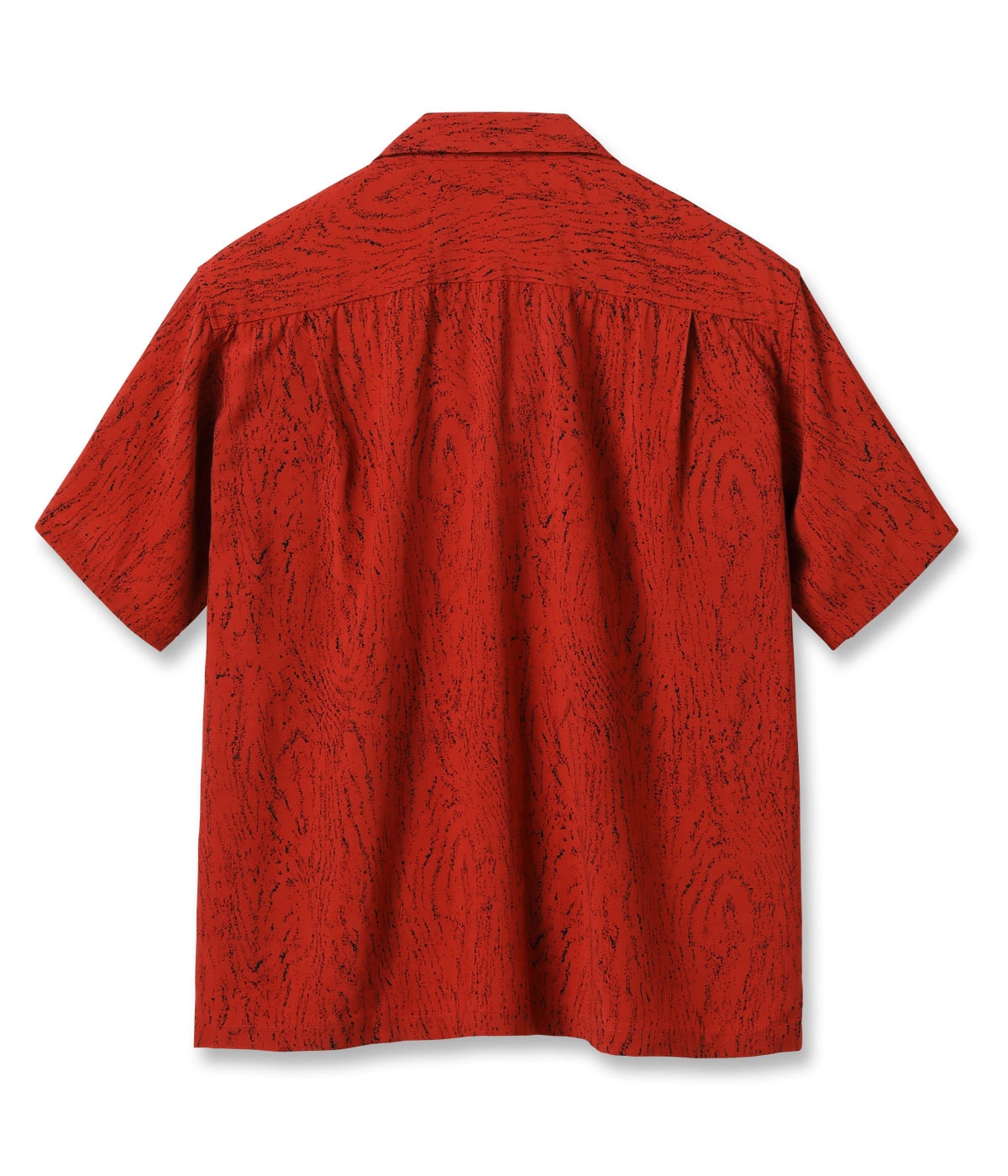 HIGH DENSITY RAYON OPEN SHIRT “WOOD GRAIN”
