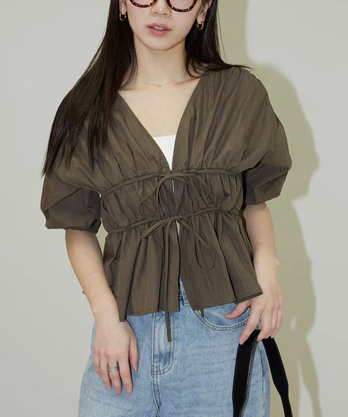 2WAY Shirring Blouse Limited Edition