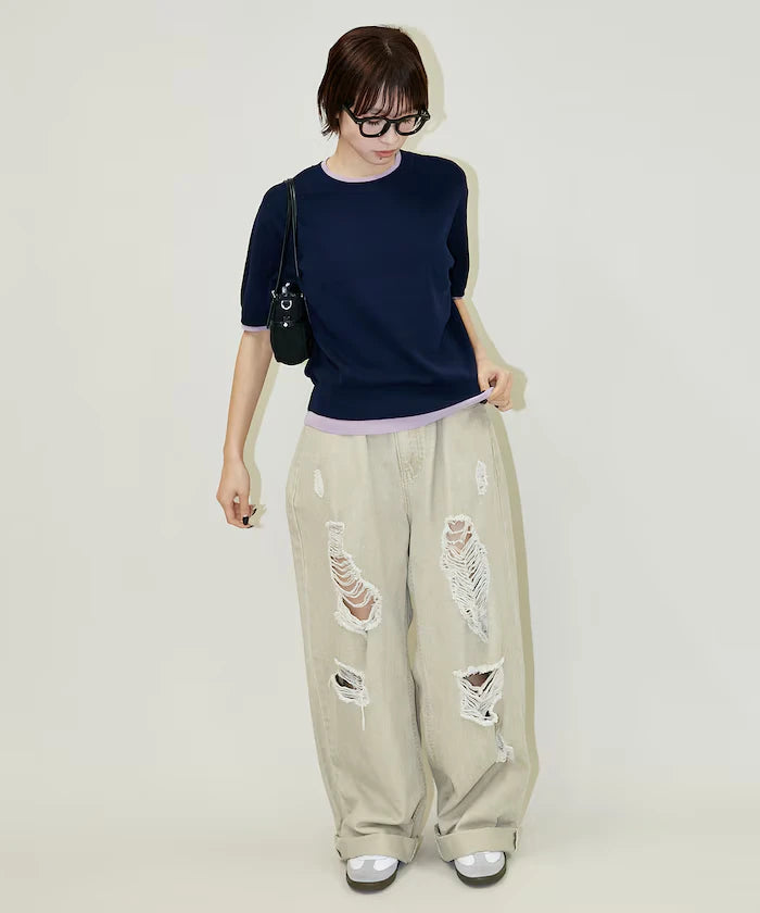 Color Scheme Summer Knit Pullover Limited Edition