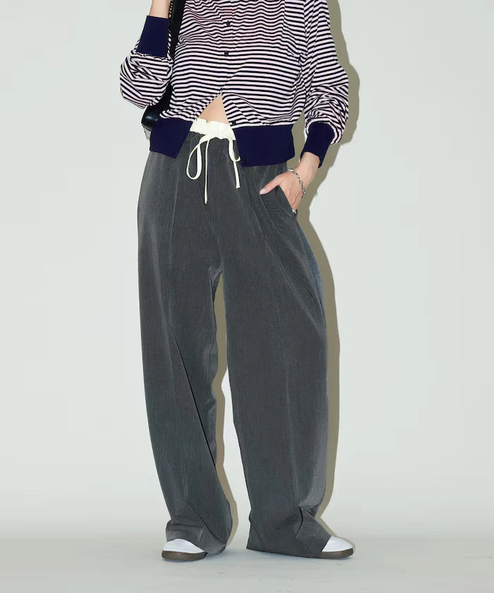 West Shearing Panel Easy Slacks Pants Limited Edition