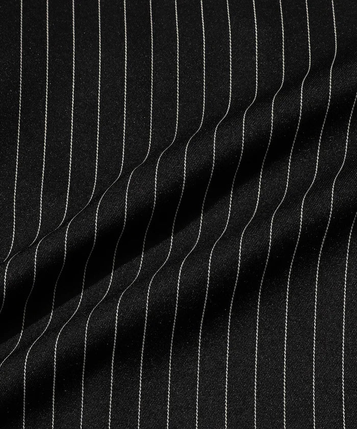 Spindle Stripe Shirt Jacket / Suitable for Setup