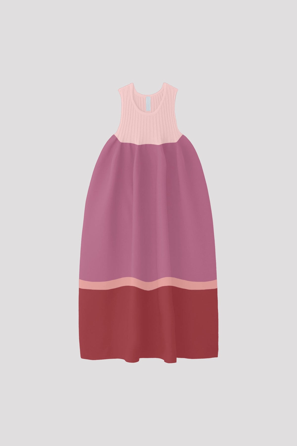 POTTERY SLEEVELESS BUST FLARE DRESS
