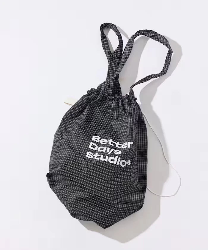 BetterDays Studio × FREAK'S STORE Drawstring Ripstop Tote Bag