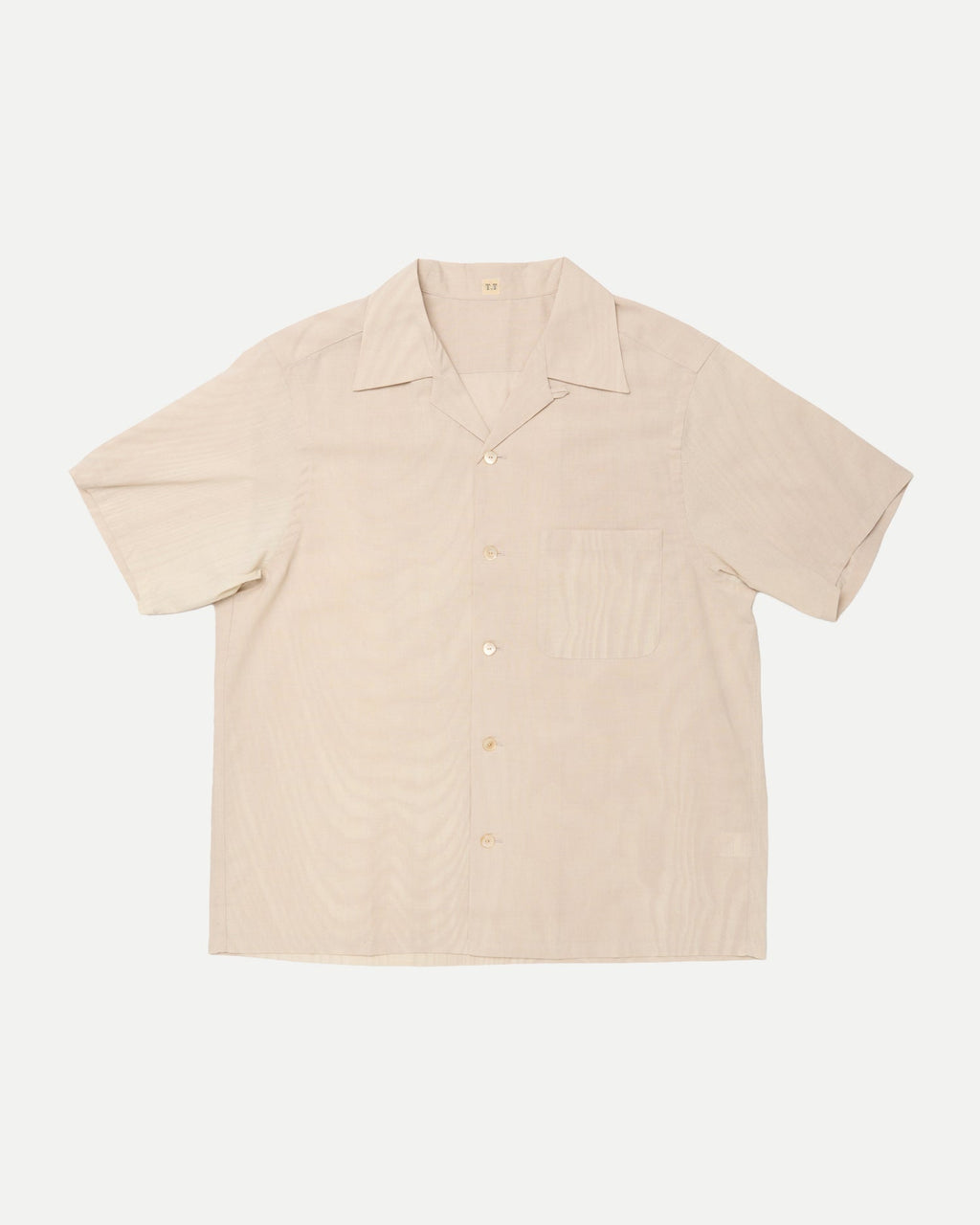 LOT.113 OPEN COLLAR SHIRT