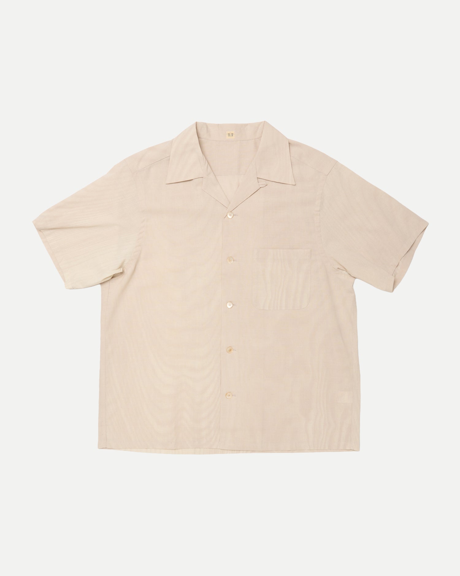 LOT.113 OPEN COLLAR SHIRT