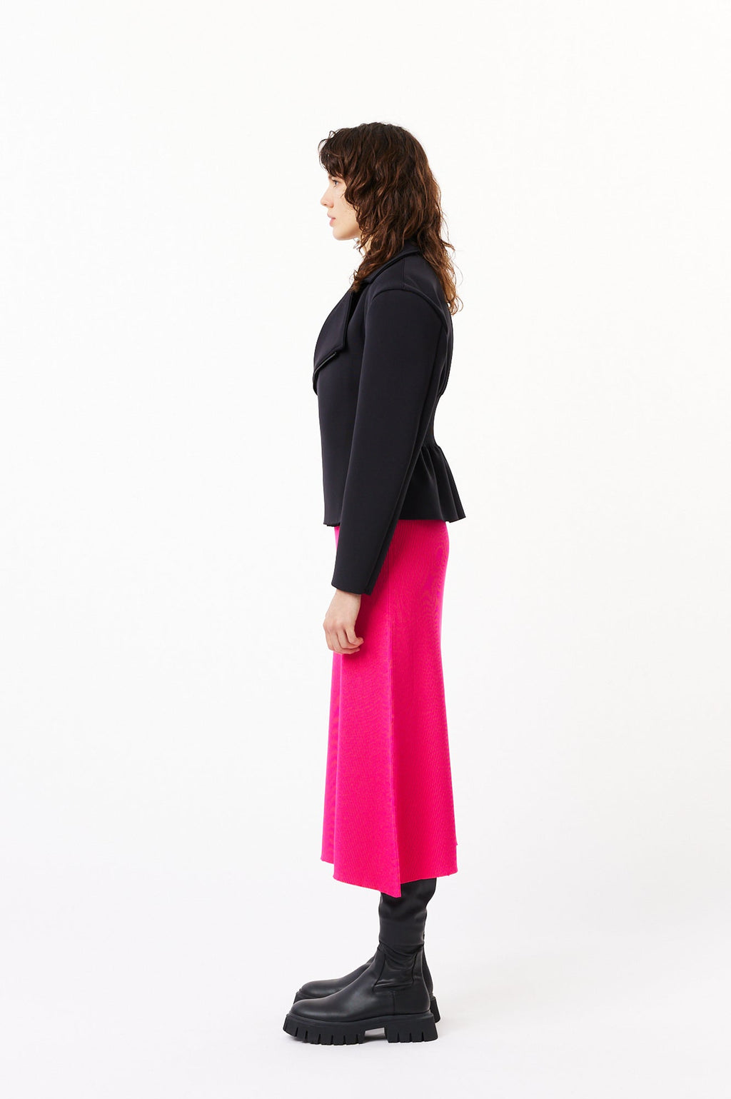PORTRAIT LONG SLEEVE DRESS