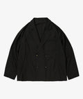 double breasted jacket black
