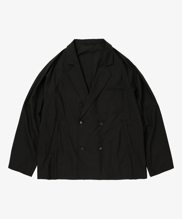 double breasted jacket black
