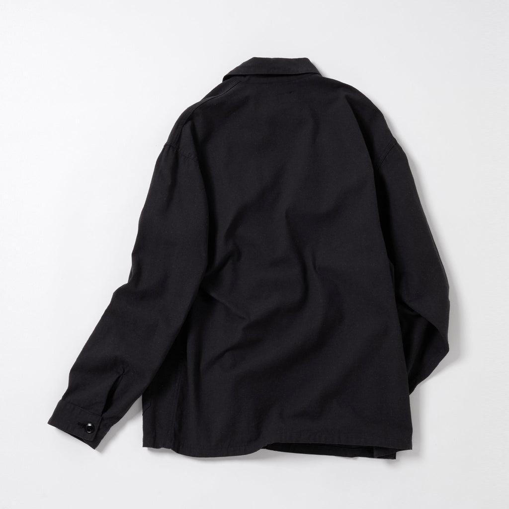 GL15474 / COTTON × SILK NEP DUCK WORK JACKET