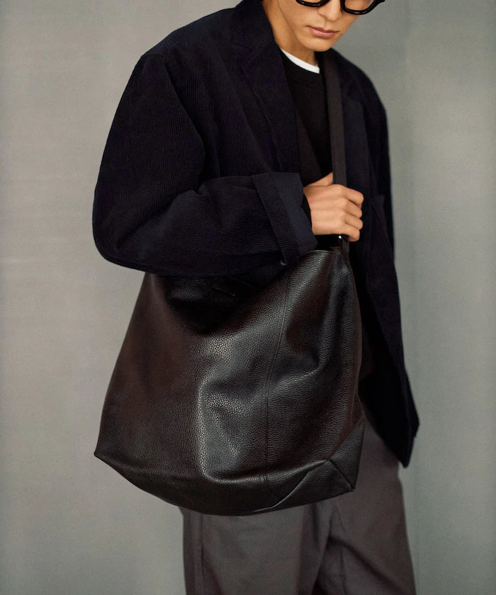 2WAY Leather Messenger Bag