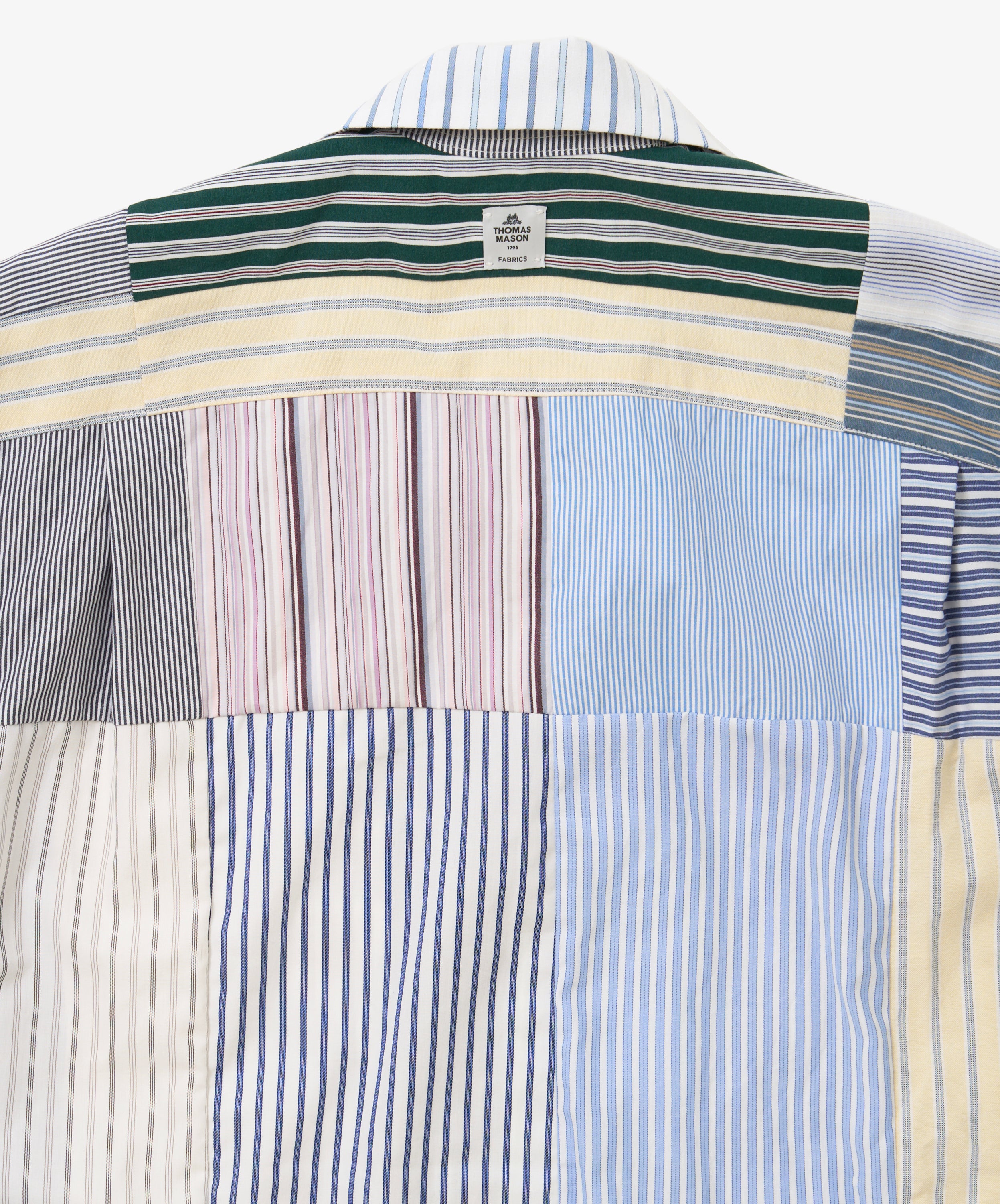overshirt short sleeve stripe eight