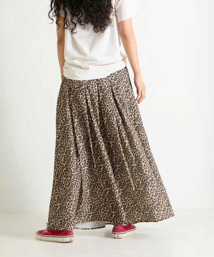 Double-Tuck Long Skirt