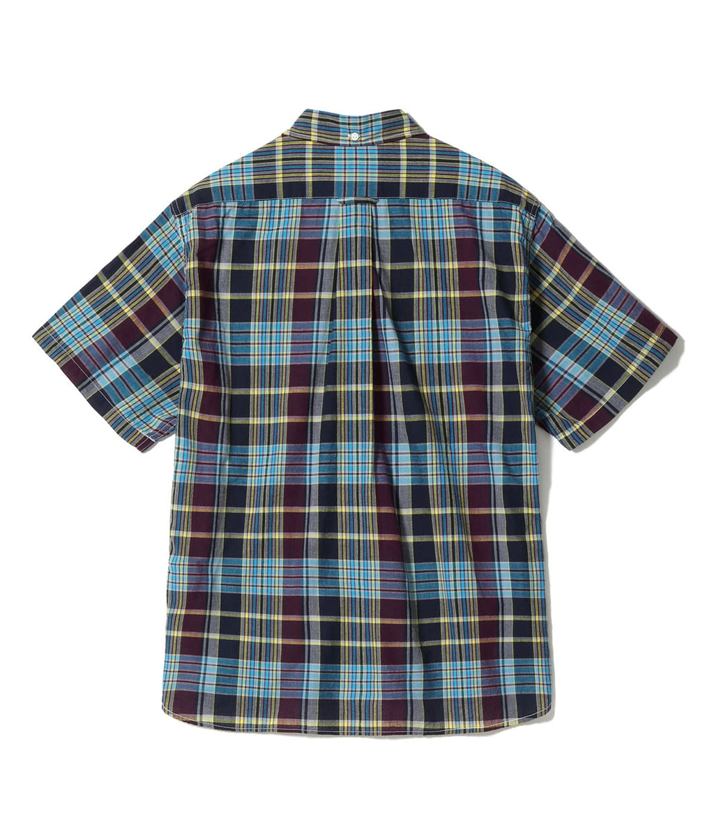 Madras Check Button Down Shirt