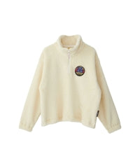 BURNING SOUNDS Patch Half Zip Sweat
