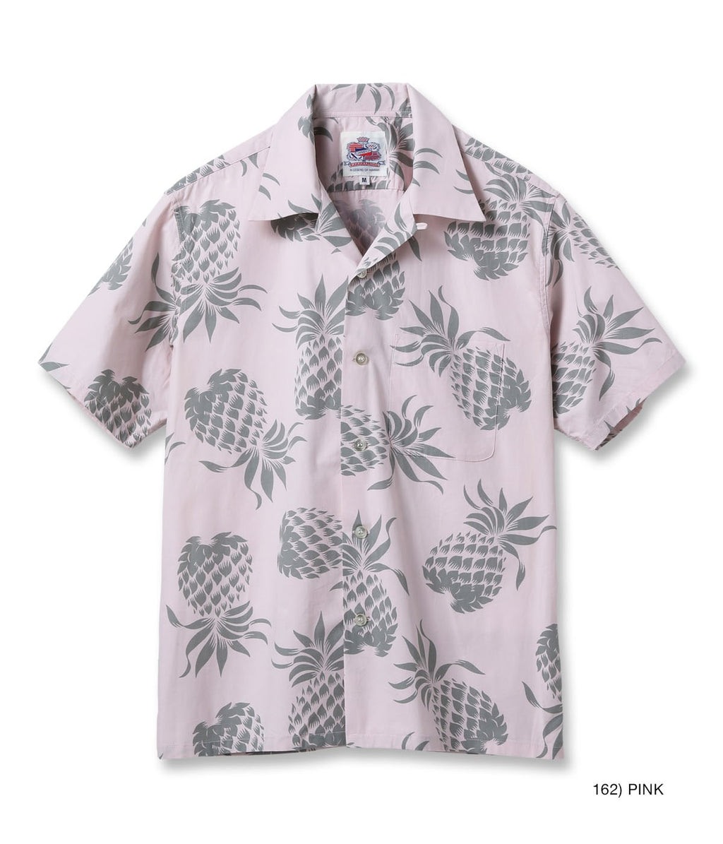Duke Kahanamoku Cotton Hawaiian Shirt "Duke's Pineapple"