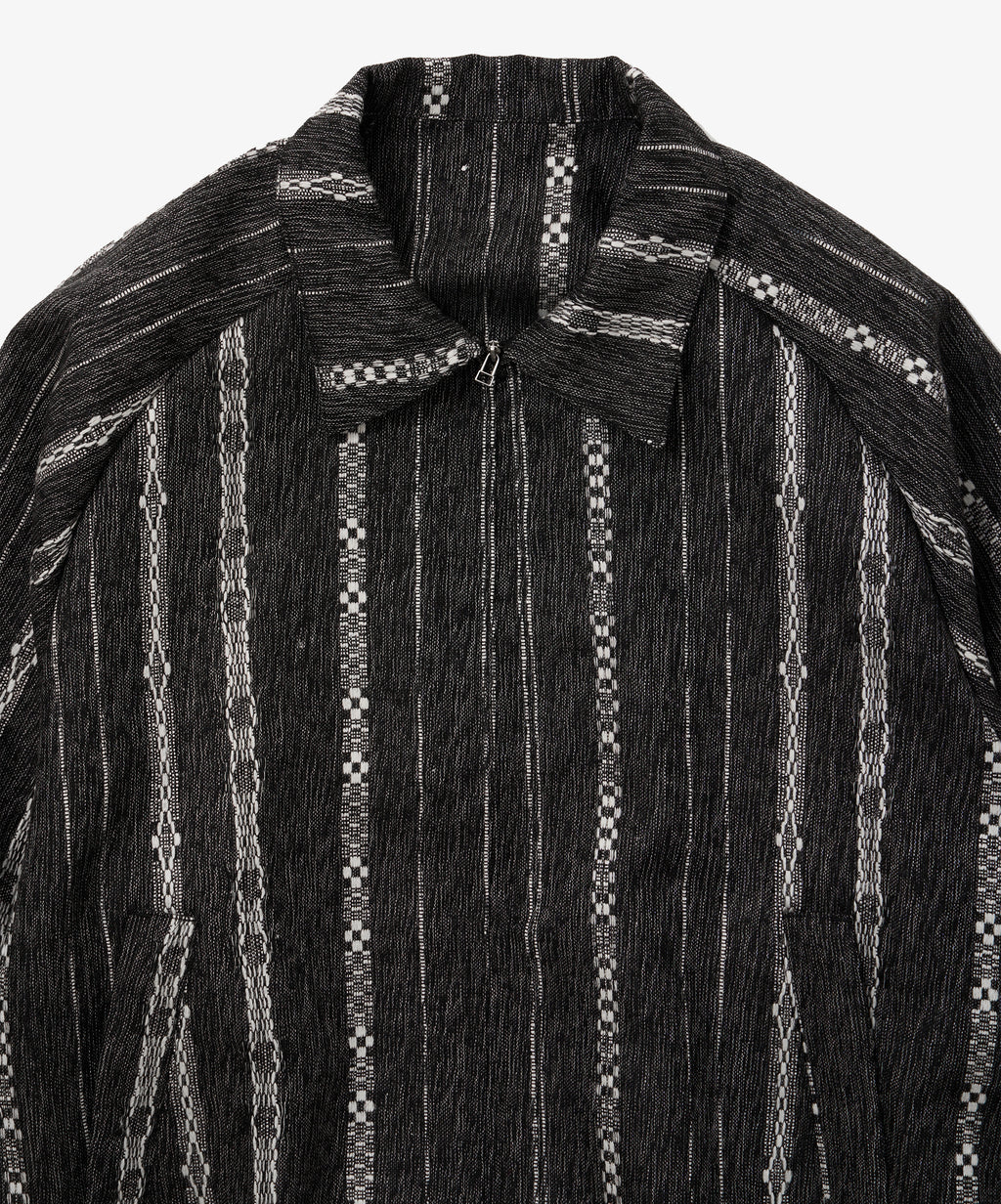 watahiko zip up blouson black