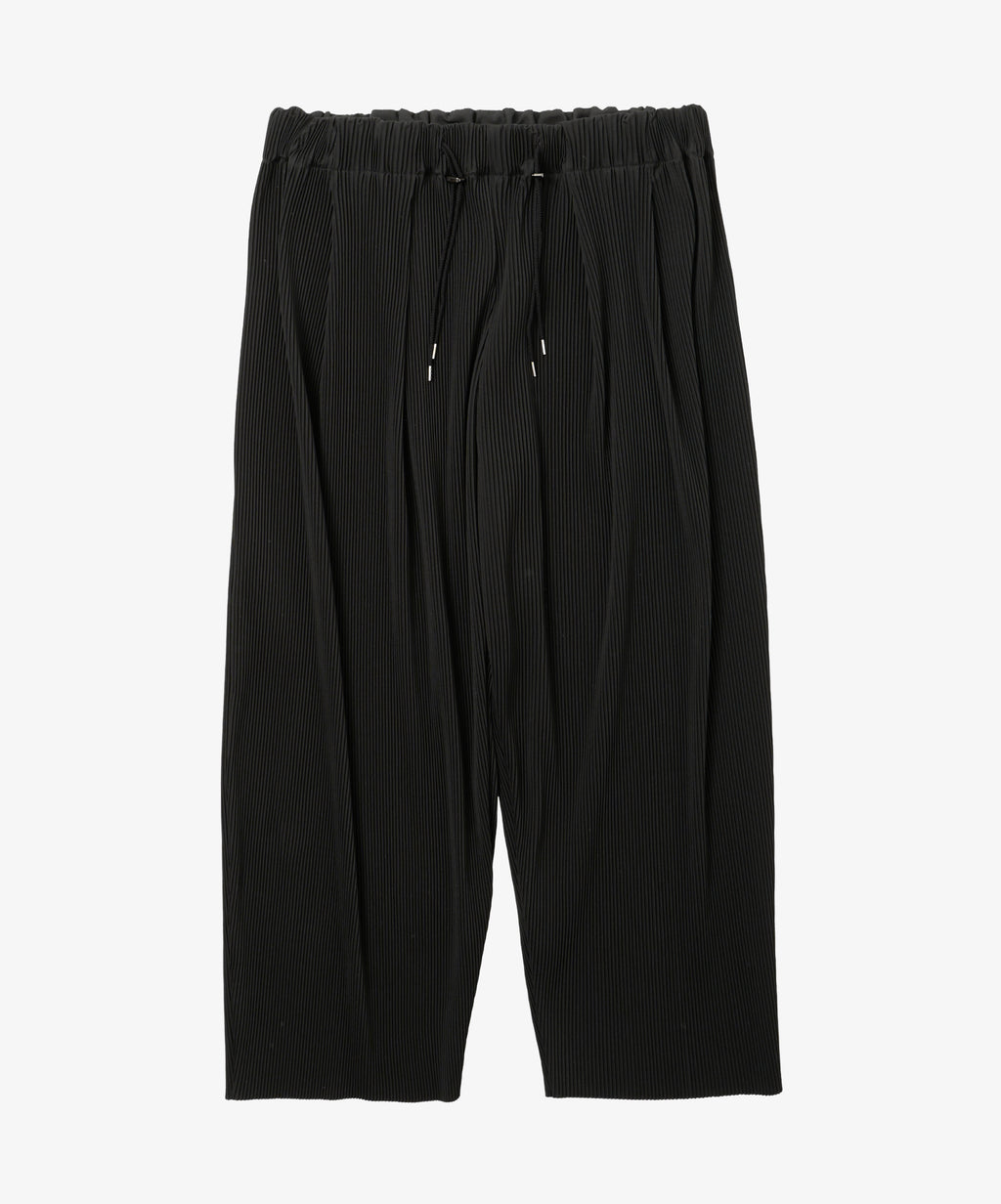 circular pants pleats black