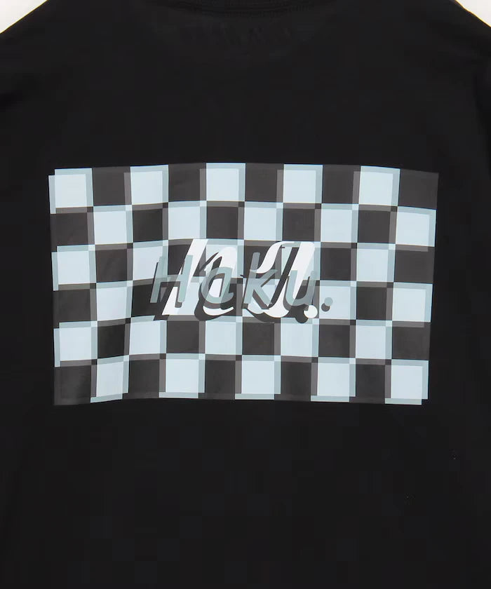 Haku. × FREAK'S STORE Multi-Function Back Print Crew Neck T-Shirt