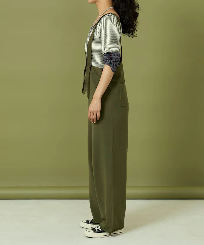Knit Military Overalls