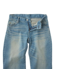 Low Rise Straight Denim Pants