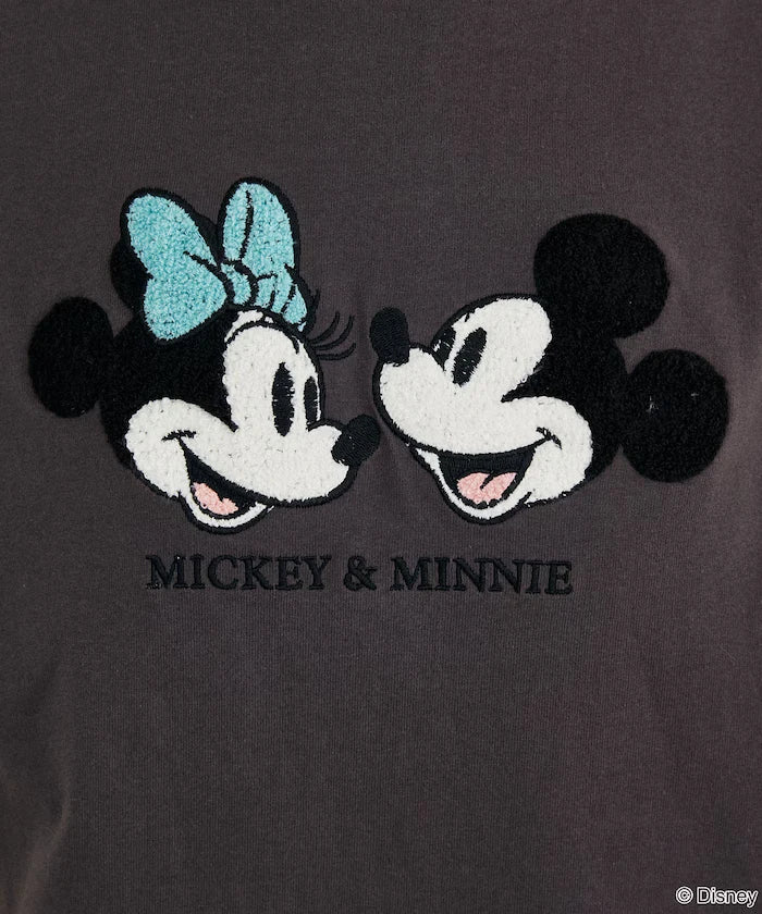 Mickey Mouse & Minnie Mouse/Mickey Mouse & Minnie Mouse/Sagara Embroidery T-Shirt Limited Edition