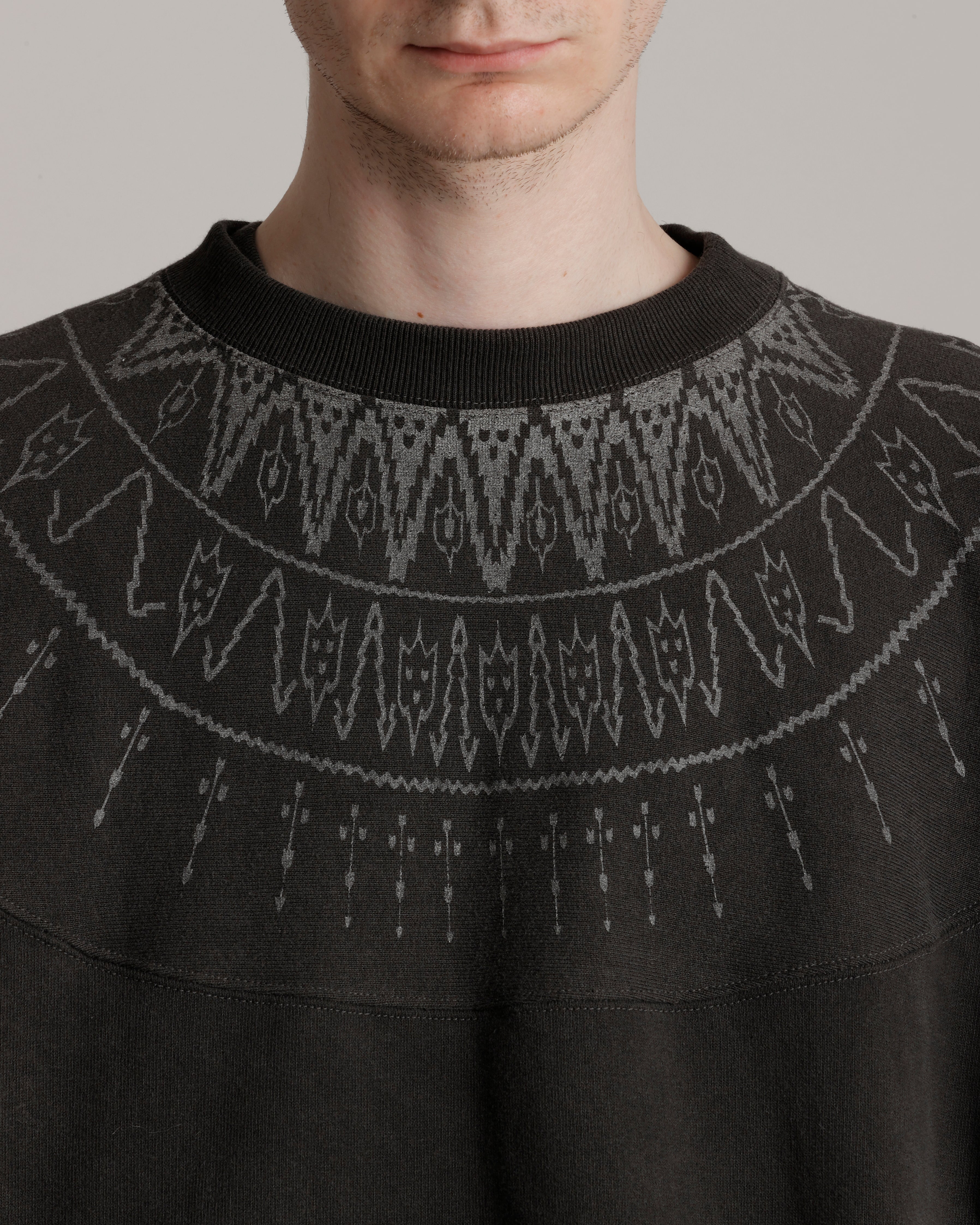 LOT.624 NORDIC PATTERN SWEATSHIRT