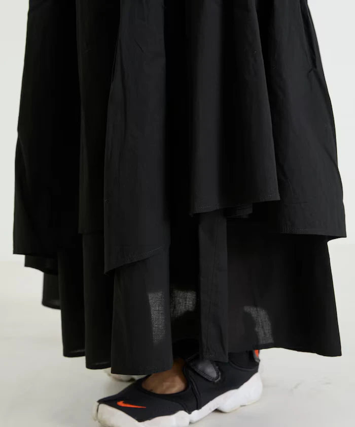 India Frill Maxi Gathered Skirt